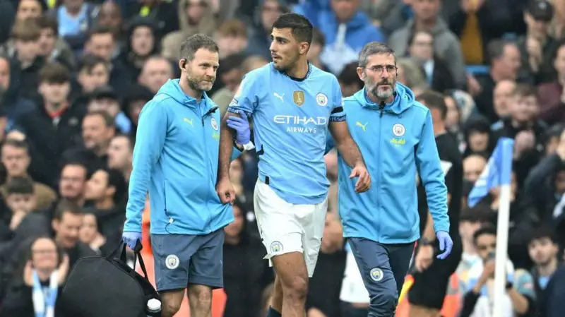 Rodri de Man City sale por temporada con lesión ACL